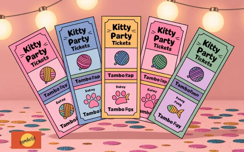 kitty party tambola tickets