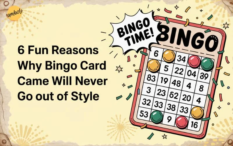 bingo card game
